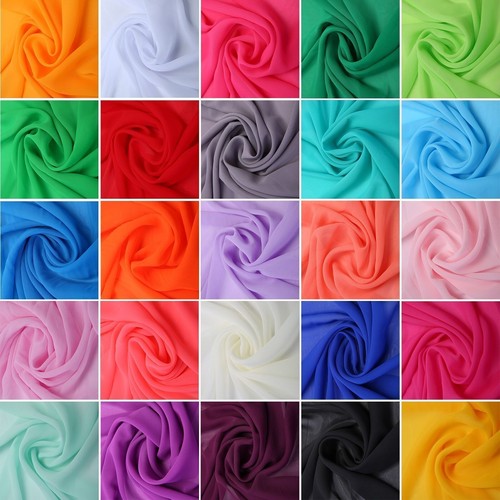 Chiffon stoffe meterware deko - stoffe,