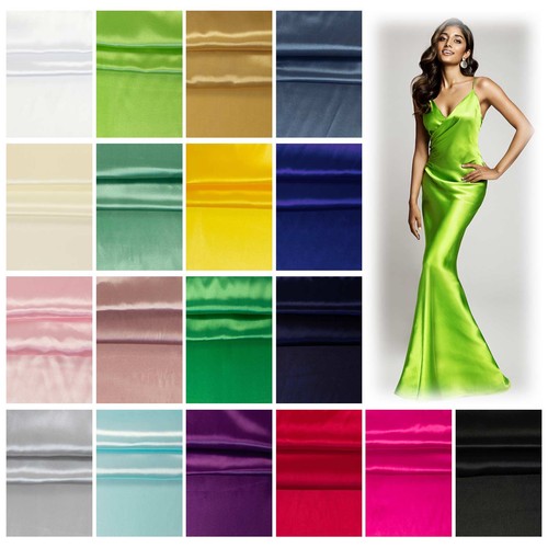 Polyester satin - 1m, x