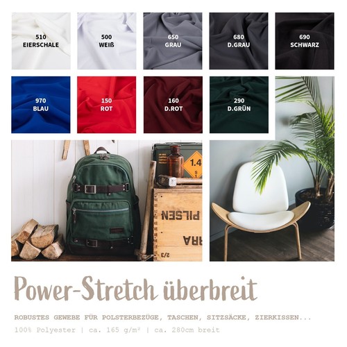 Polyesterstoff überbreit