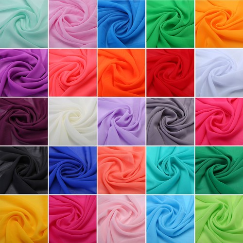 Chiffon stoffe meterware - chiffon,