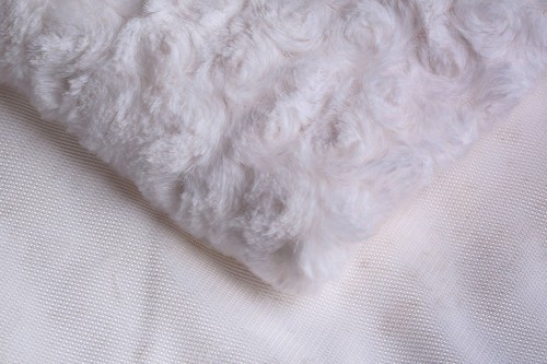 Kuschelplüsch rosen stoff - rosen,
